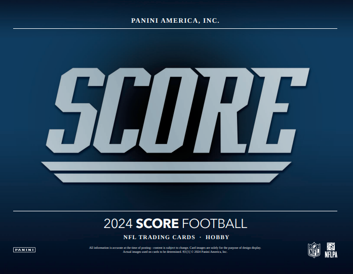 2024 Score Football Cards Checklist