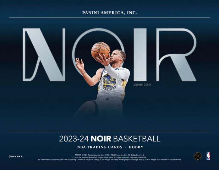 2023-24 Panini Noir Basketball Card Checklist