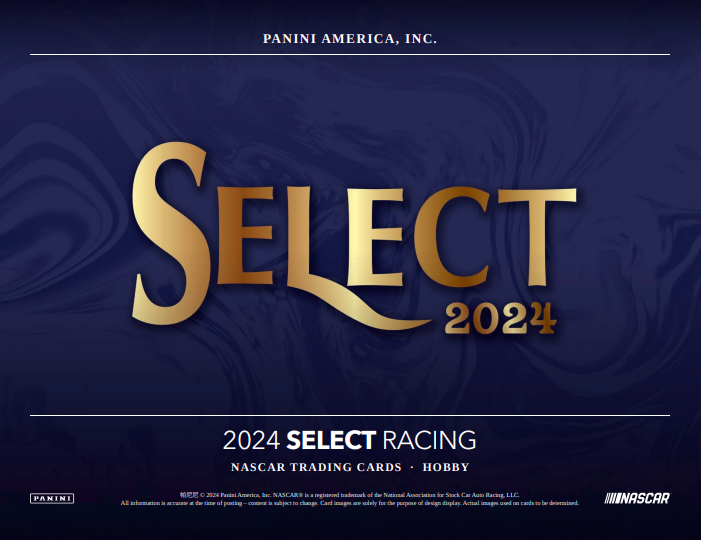 2024 Panini Select Racing Cards Checklist