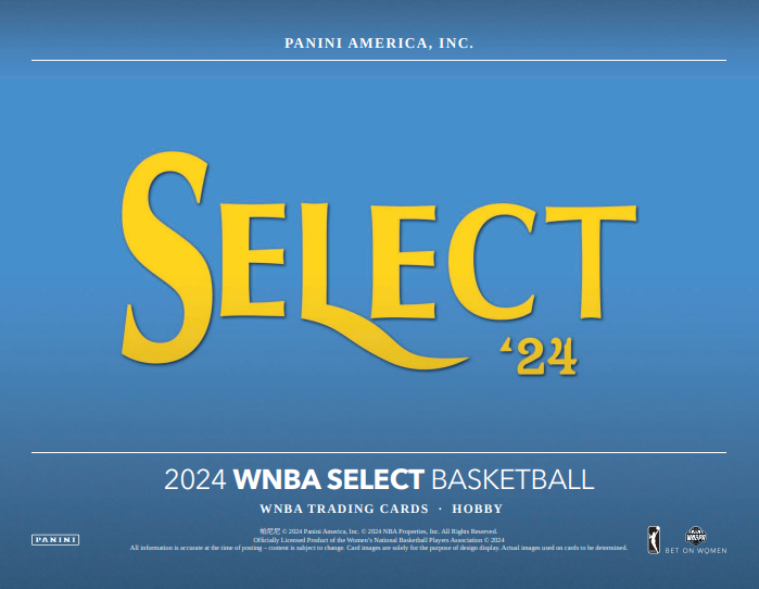 2024 Panini Select WNBA Basketball Cards Checklist