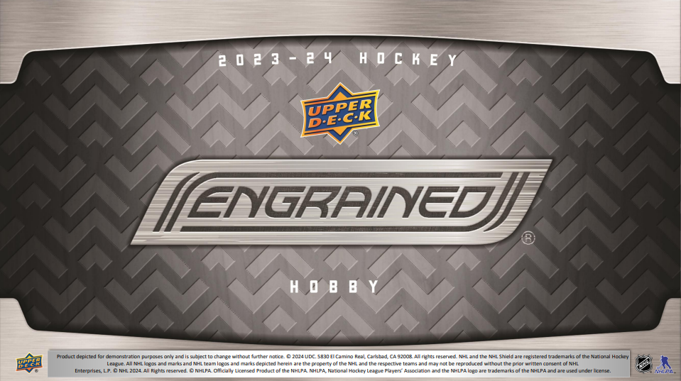 23-24 Upper Deck Engrained Hockey Cards Checklist