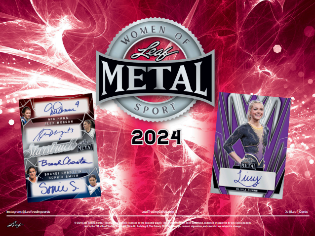 2024 Leaf Metal Women of Sport Checklist