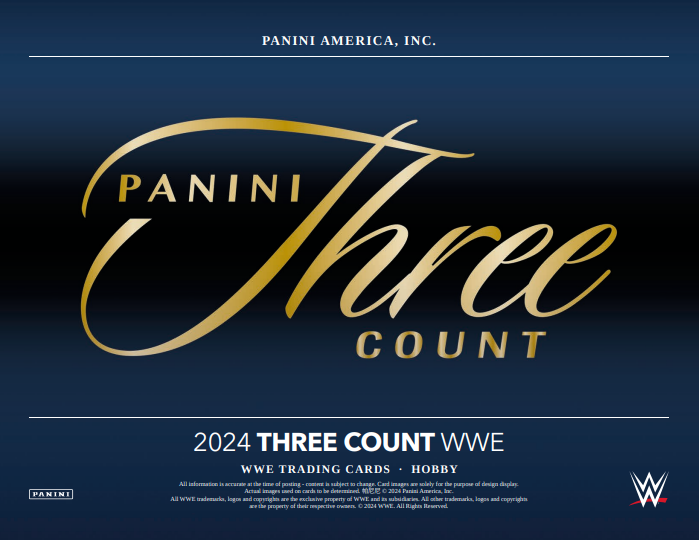 2024 Panini Three Count WWE Checklist