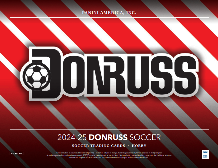 2024-25 Donruss Soccer Hobby Checklist