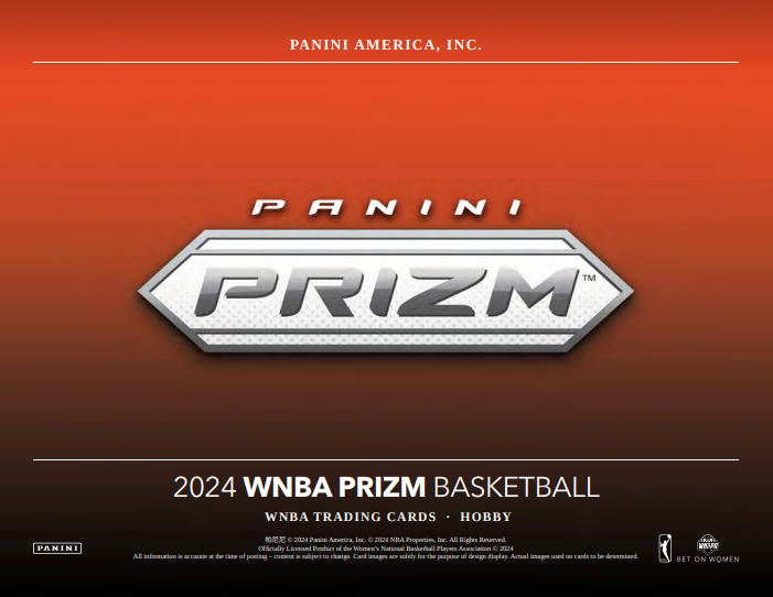 2024 Panini Prizm WNBA Basketball