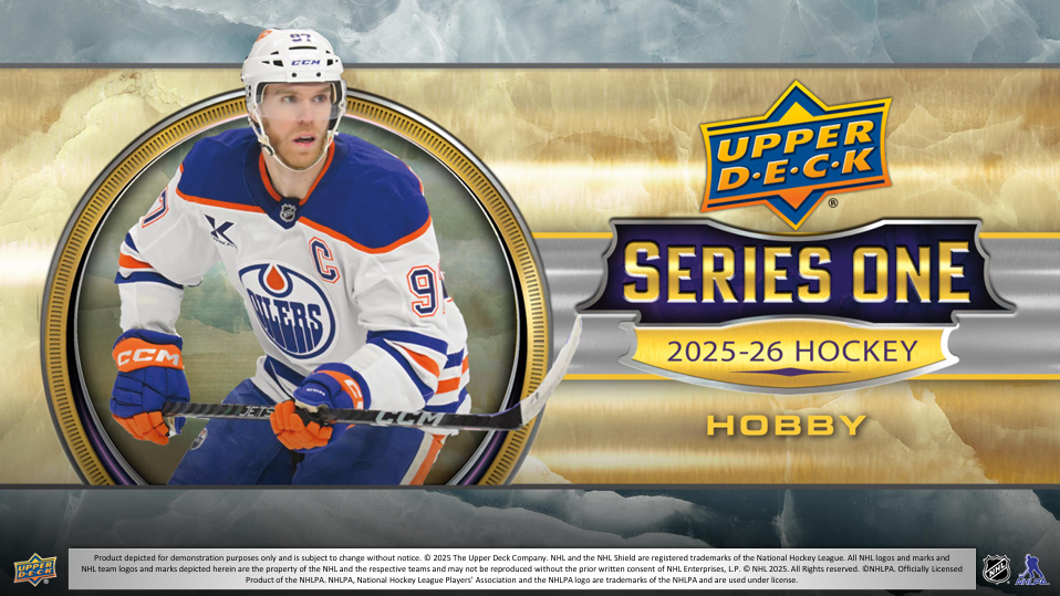 2025-26 Upper Deck Series 1 Hockey Cards Breakdown