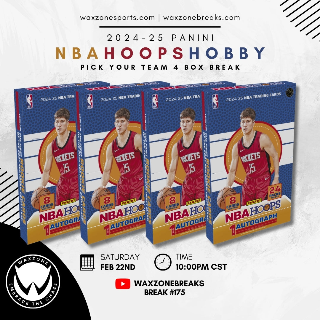 2024-25 Panini NBA Hoops Basketball Hobby Box Break