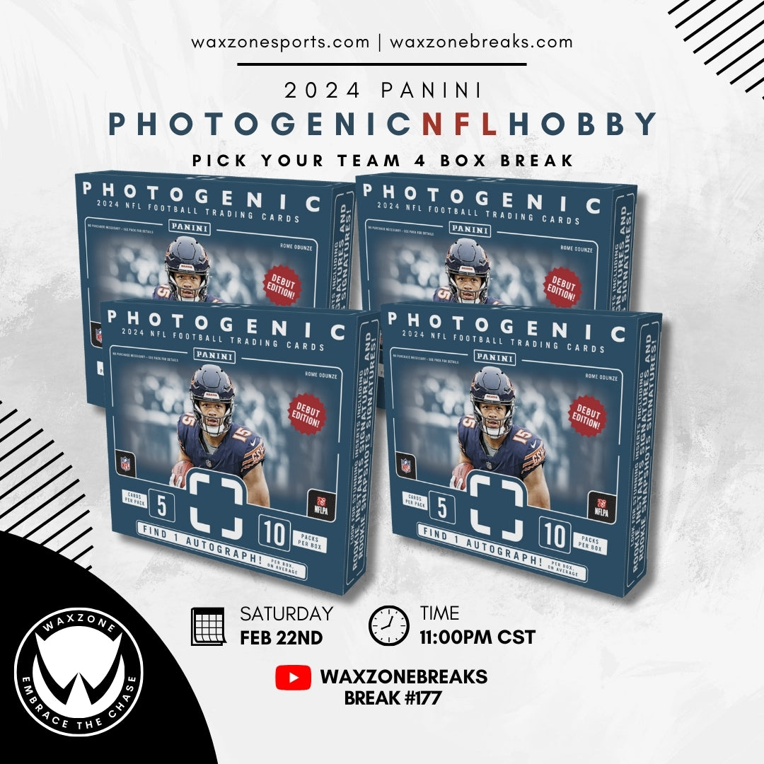 2024 Panini Photogenic NFL Football Hobby Box Break