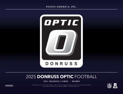 2025 Donruss Optic NFL Football Cards (Hobby Box)