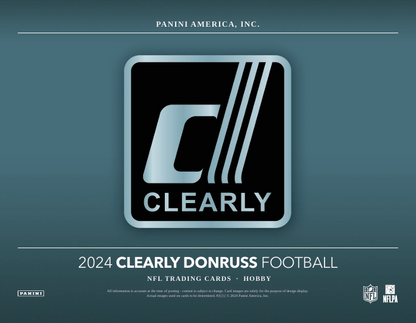 2024 Clearly Donruss Football Hobby Box