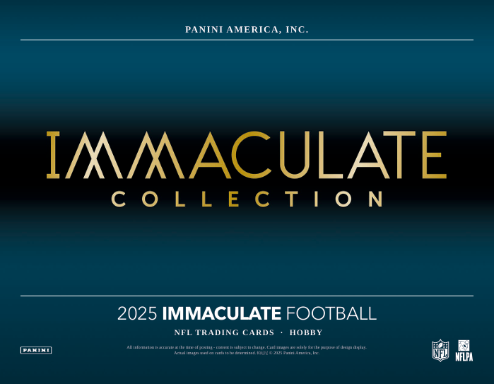 2025 Panini Immaculate NFL Football Hobby Box