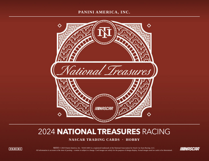 2024 Panini National Treasures Racing Hobby Box