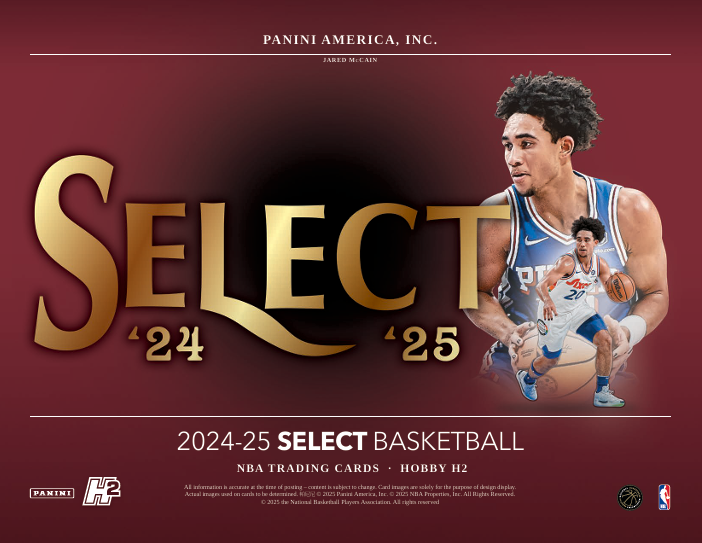 2024-25 Panini Select Basketball Hobby Hybrid H2
