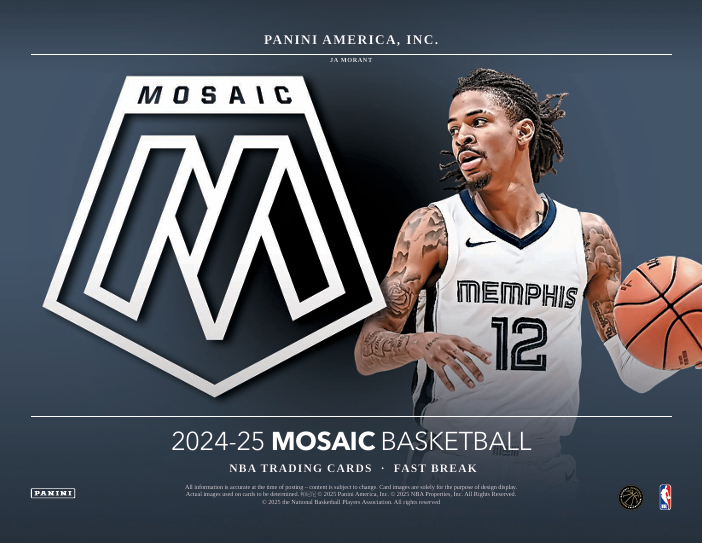 2024-25 Panini Mosaic Fast Break Basketball Hobby