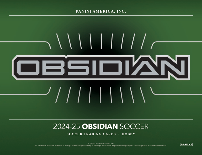 2024-25 Panini Obsidian Soccer Hobby Box