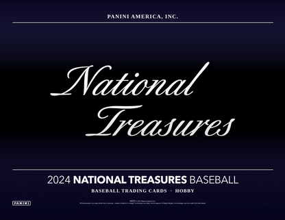 2024 Panini National Treasures Baseball Hobby Box
