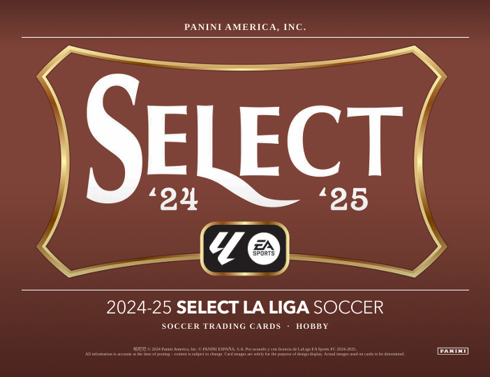 24-25 Panini Select La Liga Soccer Hobby Box