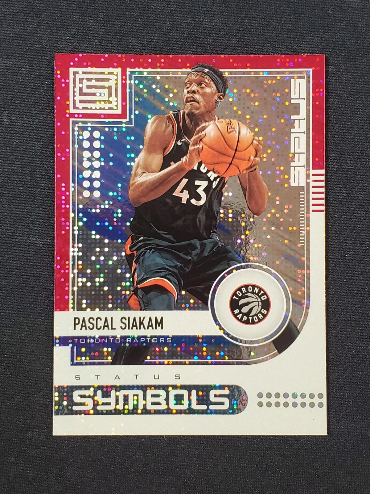 2019-20 Panini Status Symbols Red #27 Pascal Siakam