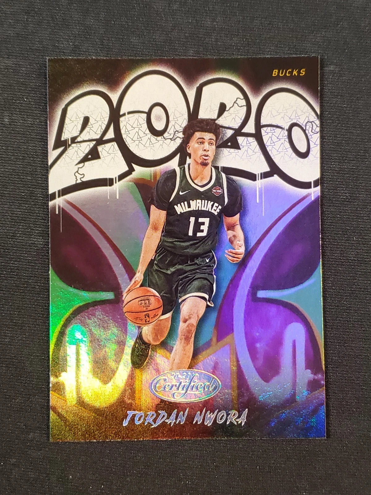 2020-21 Panini Certified - 2020 Jordan Nwora #8 (RC)