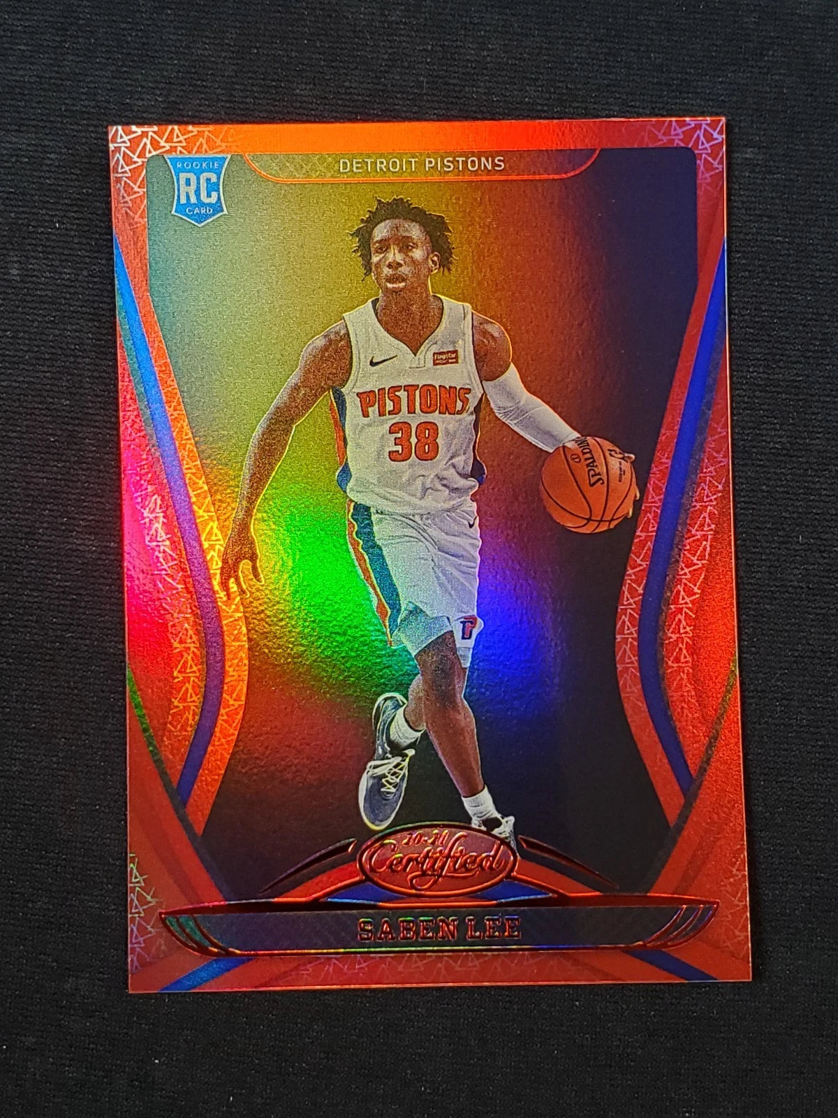 2020-21 Panini Certified - Saben Lee #160 Mirror Red (RC)