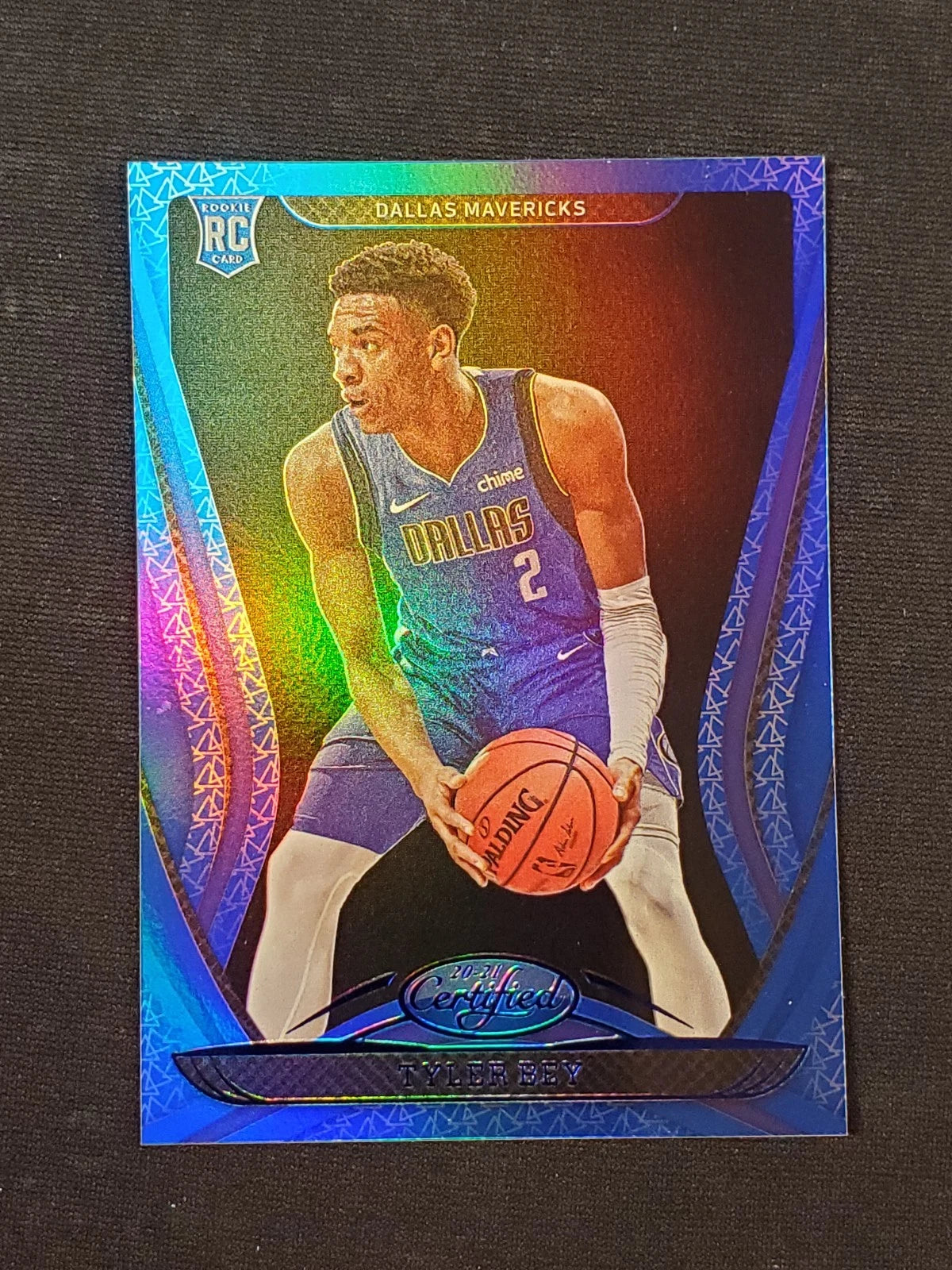 2020-21 Panini Certified - Tyler Bey #165 Mirror Blue (RC)