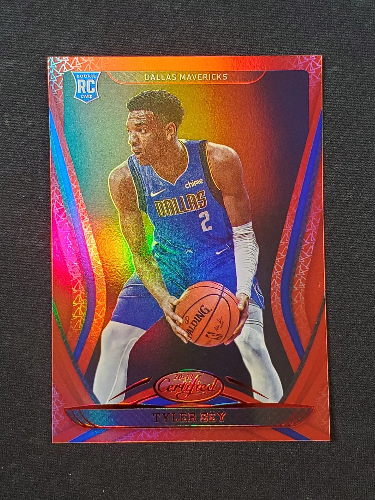 2020-21 Panini Certified - Tyler Bey #165 Mirror Red (RC)