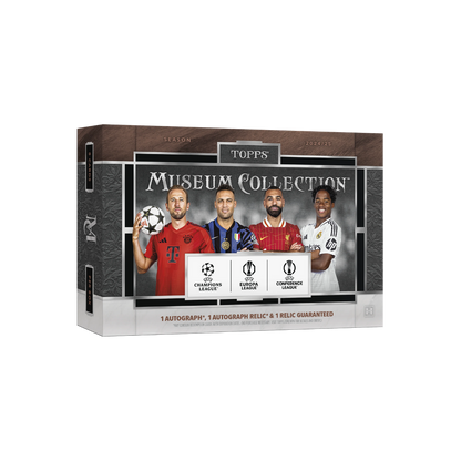 2024-25 Topps UEFA Club Competitions Museum Collection Soccer Hobby Box