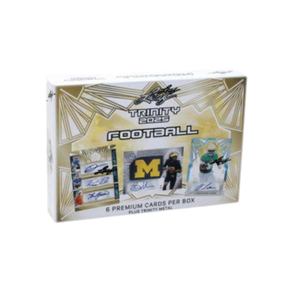 2025 Leaf Trinity Football Hobby Box