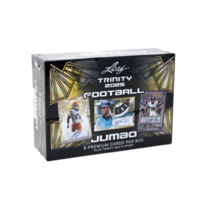 2025 Leaf Trinity Football Jumbo Box