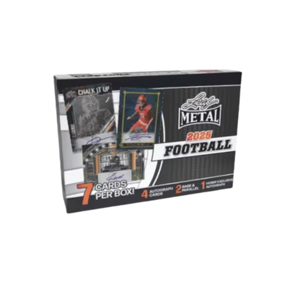 2025 Leaf Metal Football Hobby Box