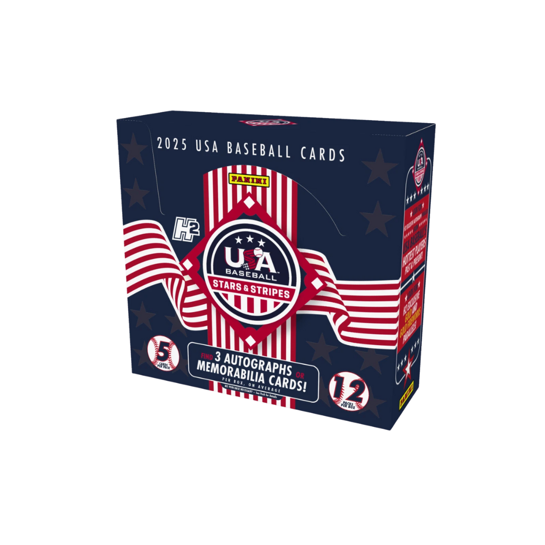 2025 Panini USA Stars & Stripes Baseball Hobby Hybrid H2 Box
