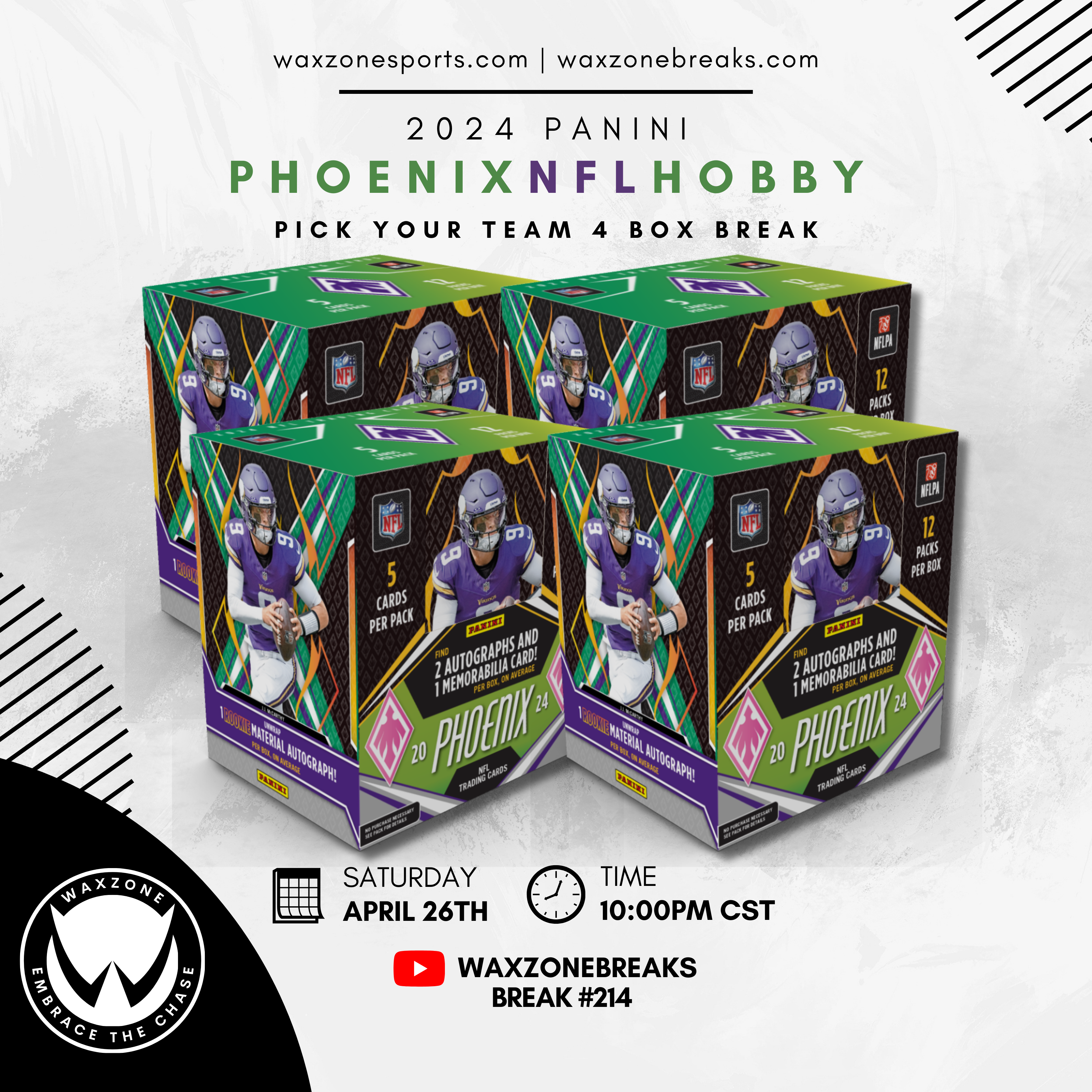 2024 Panini Phoenix NFL Football Box Break
