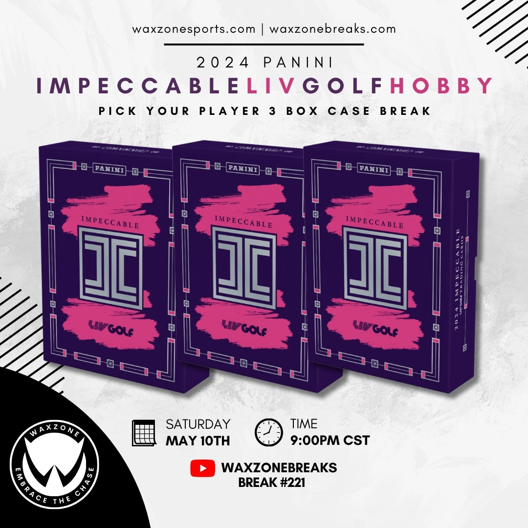 2024 Panini Impeccable LIV Gold 3 Box Case Break