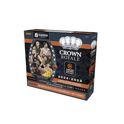 2024-25 Crown Royale Euroleague Basketball Hobby Box