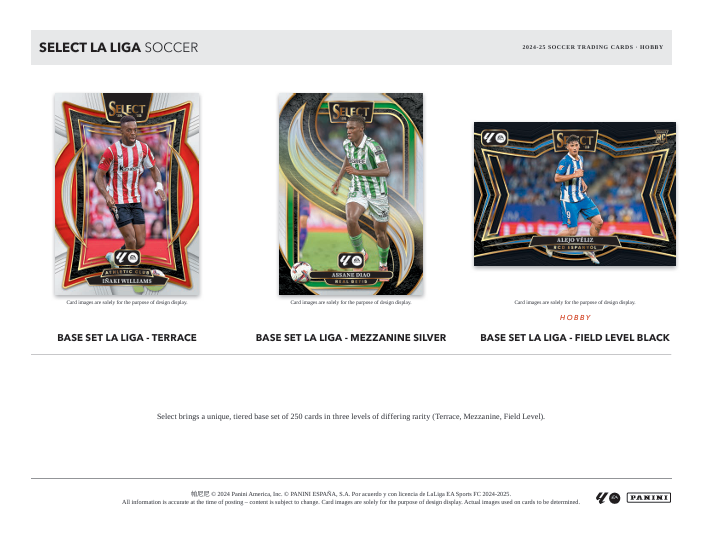 24-25 Panini Select La Liga Soccer Hobby Box