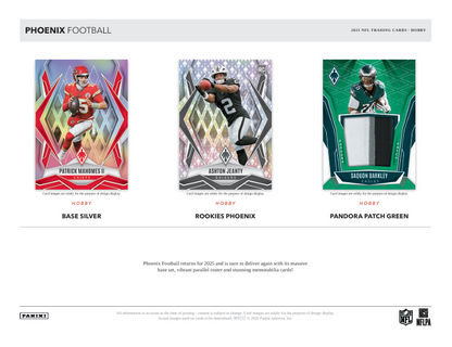 2025 Panini Phoenix Football Hobby Box