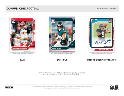 2024 Donruss Optic Football Hobby Box