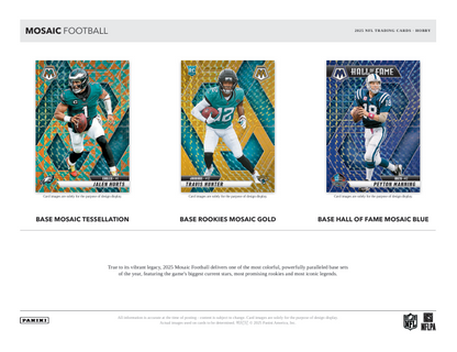 2025 Panini Mosaic Football Hobby Box