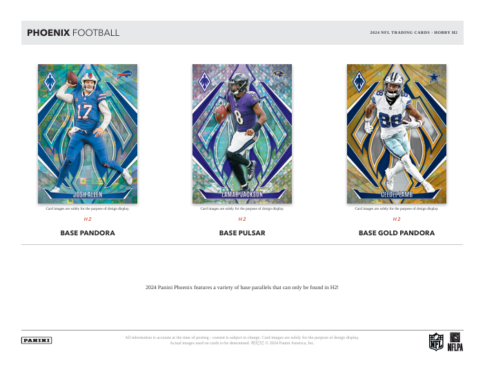 2024 Panini Phoenix Football Hobby Hybrid H2