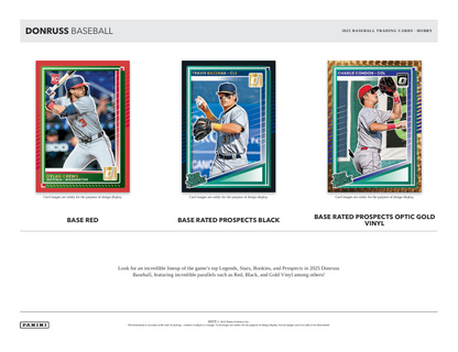 2025 Donruss Baseball Hobby Box