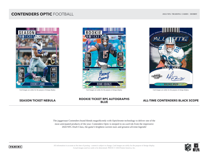 2024 Panini Contenders Optic Football Hobby Box