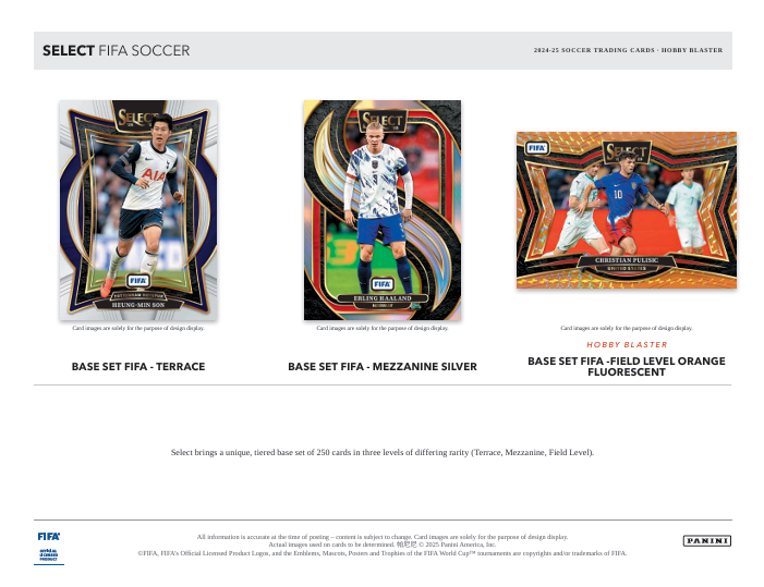 2024-25 Select FIFA Soccer Hobby Blaster