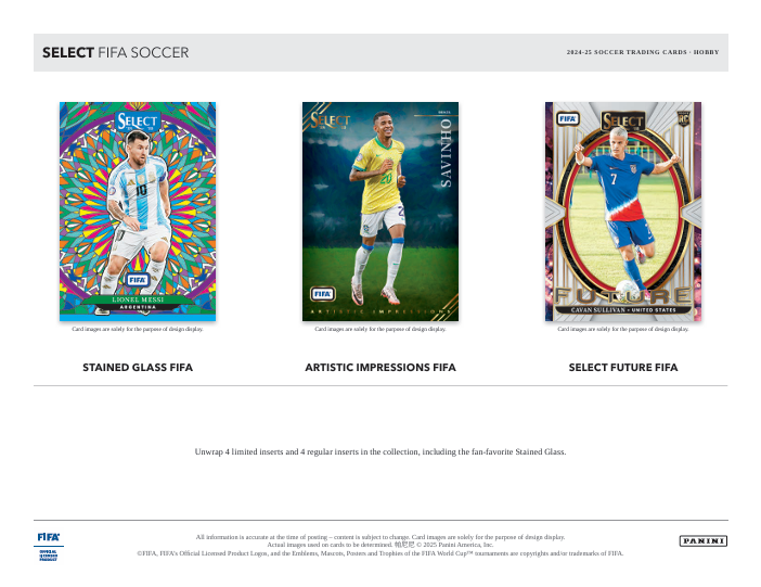 2024-25 Panini Select FIFA Soccer Hobby Box