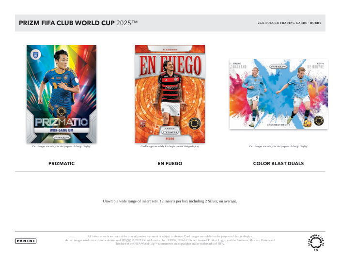 2025 Prizm FIFA Club World Cup Soccer Hobby Box