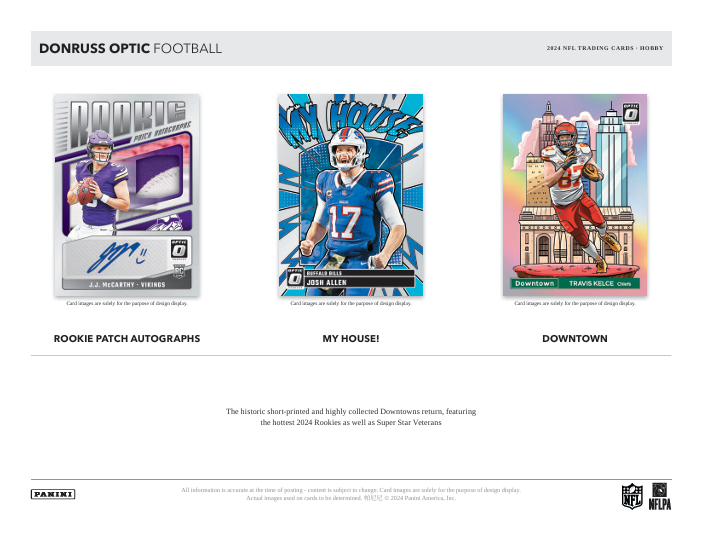 2024 Donruss Optic Football Hobby Box
