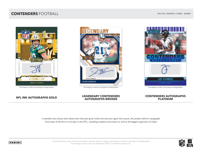 2024 Panini Contenders Football Hobby Box