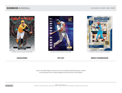 2025 Donruss Baseball Hobby Box