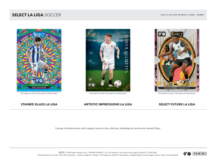 24-25 Panini Select La Liga Soccer Hobby Box