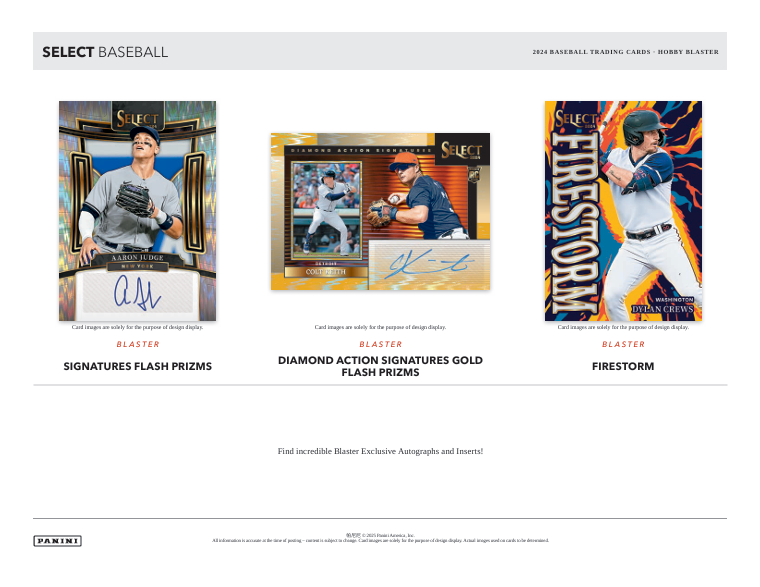 2024 Select Baseball Hobby Blaster