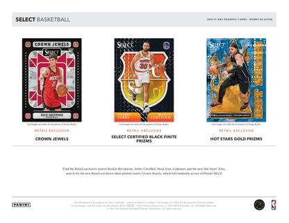 2024-25 Panini Select Basketball Hobby Blaster